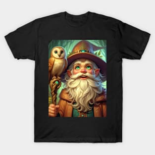 Forest Gnome Wizard T-Shirt